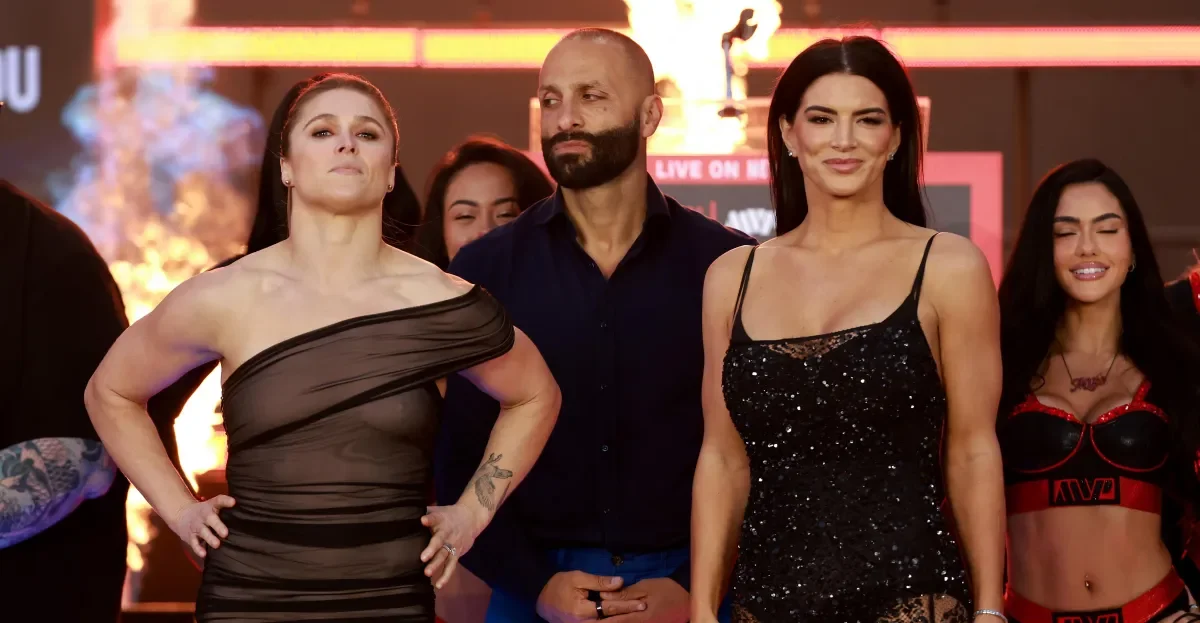 Rousey vs. Carano Hit the Scale for Netflix MMA Showdown
