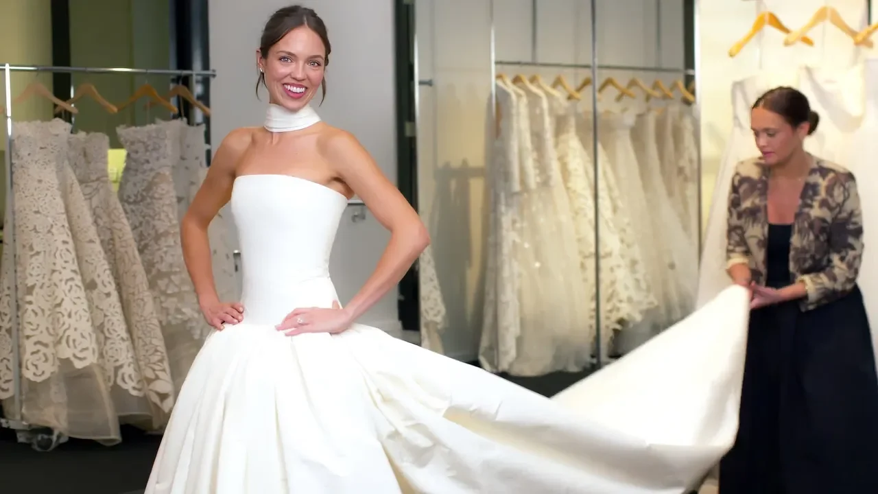 Claudia Sulewski and Finneas Tie the Knot in Montecito, Debuting Four Oscar de la Renta Wedding Looks