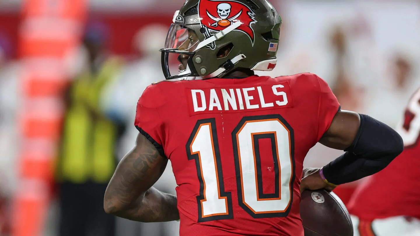 Undrafted Daniels Set to Push for Bucs' No. 2 QB Role in Preseason Finale