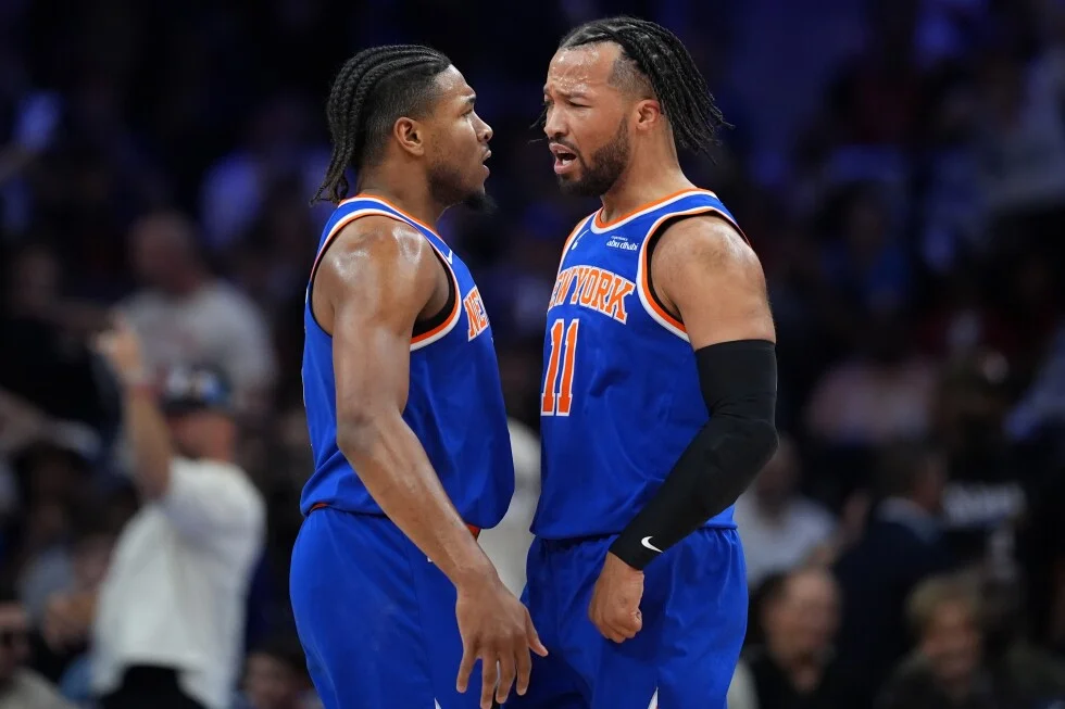 Knicks storm into East finals after 144-114 rout of 76ers