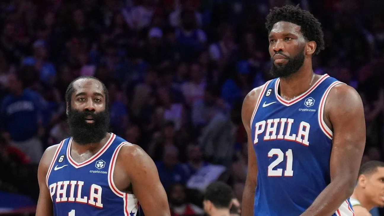 "Embiid and Harden's Trust Saves 76ers' Season in Playoff Battle Against Celtics"
