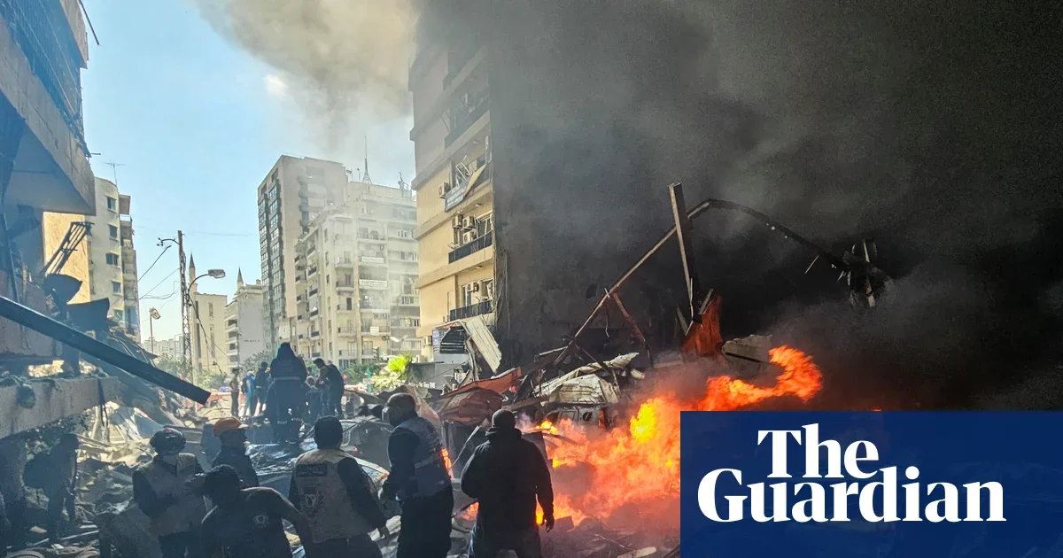 Israel launches its largest strike in Lebanon in years, killing hundreds