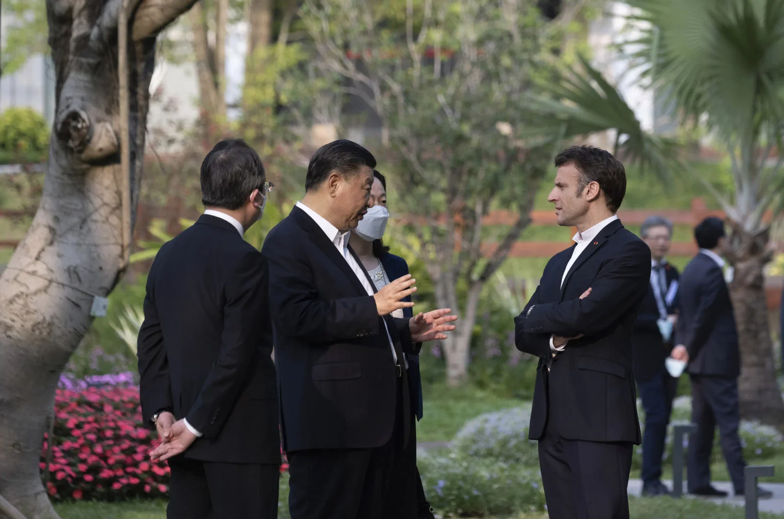 Macron's stance on Taiwan highlights EU's global position.