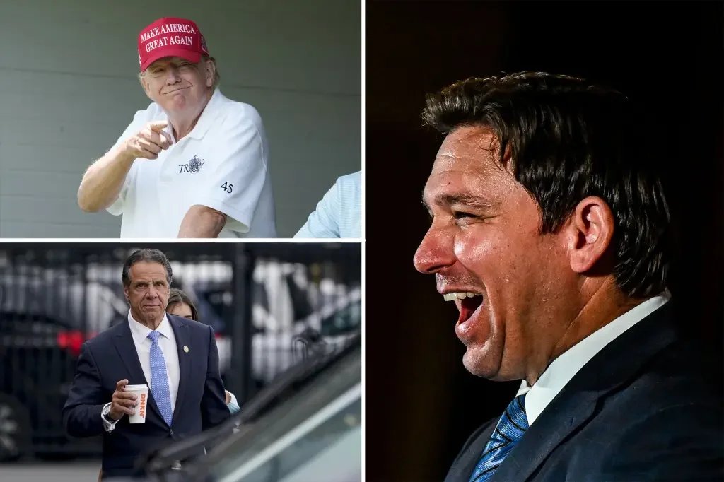 DeSantis clashes with Trump and Biden over COVID response and abortion.