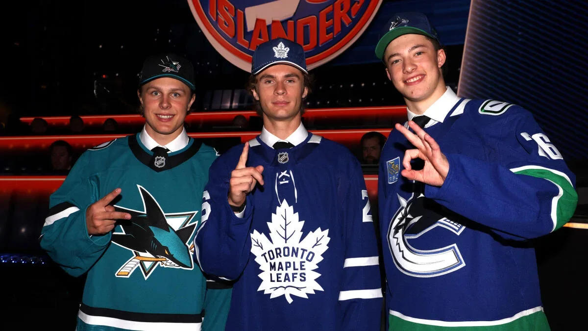 Maple Leafs land Gavin McKenna No. 1 as Sharks reload with two top-10 picks