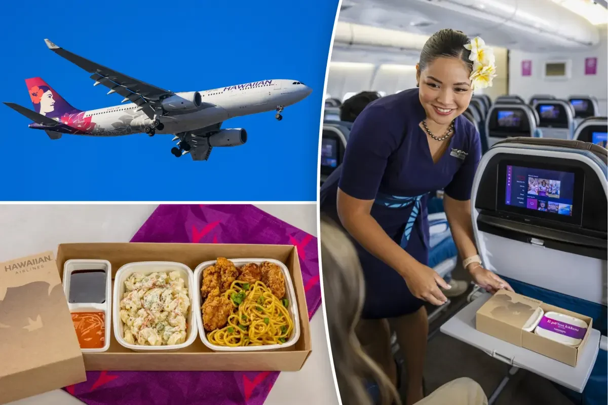 Hawaiian Airlines ends free economy meals, shifts to paid pre-order dining