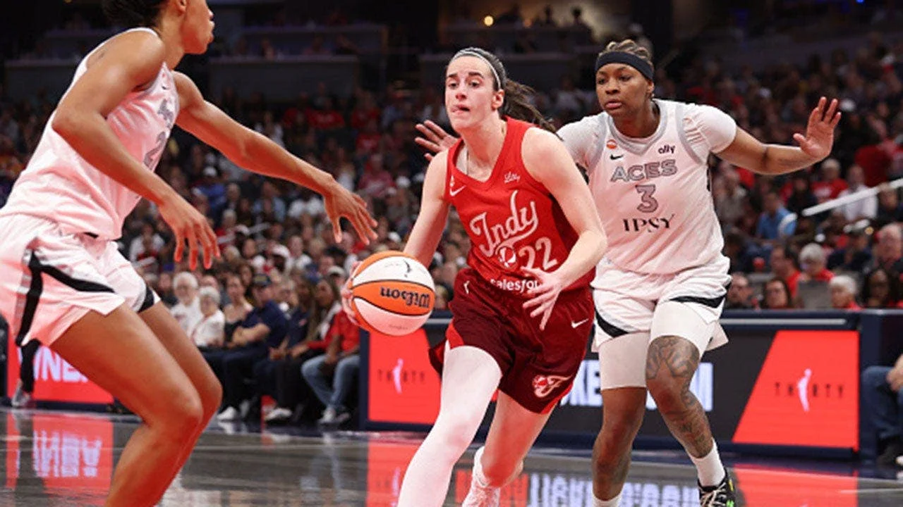 Gray’s clutch two-way blast: Aces edge Fever in OT after Clark’s turnover woes