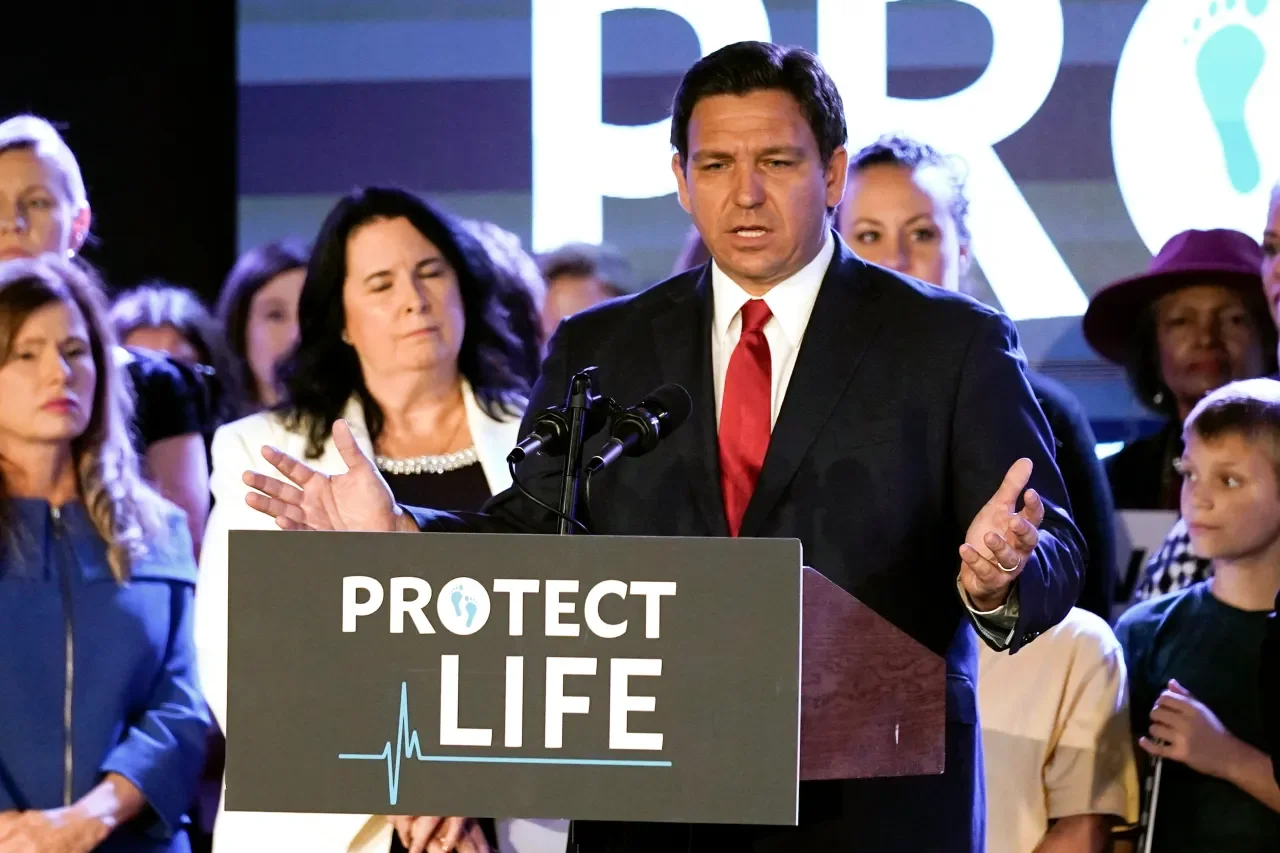 DeSantis super PAC takes aim at Trump in first TV ad.