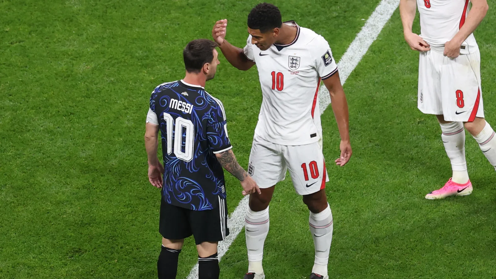 Bellingham-Messi exchange lights up World Cup semifinal as Argentina advances