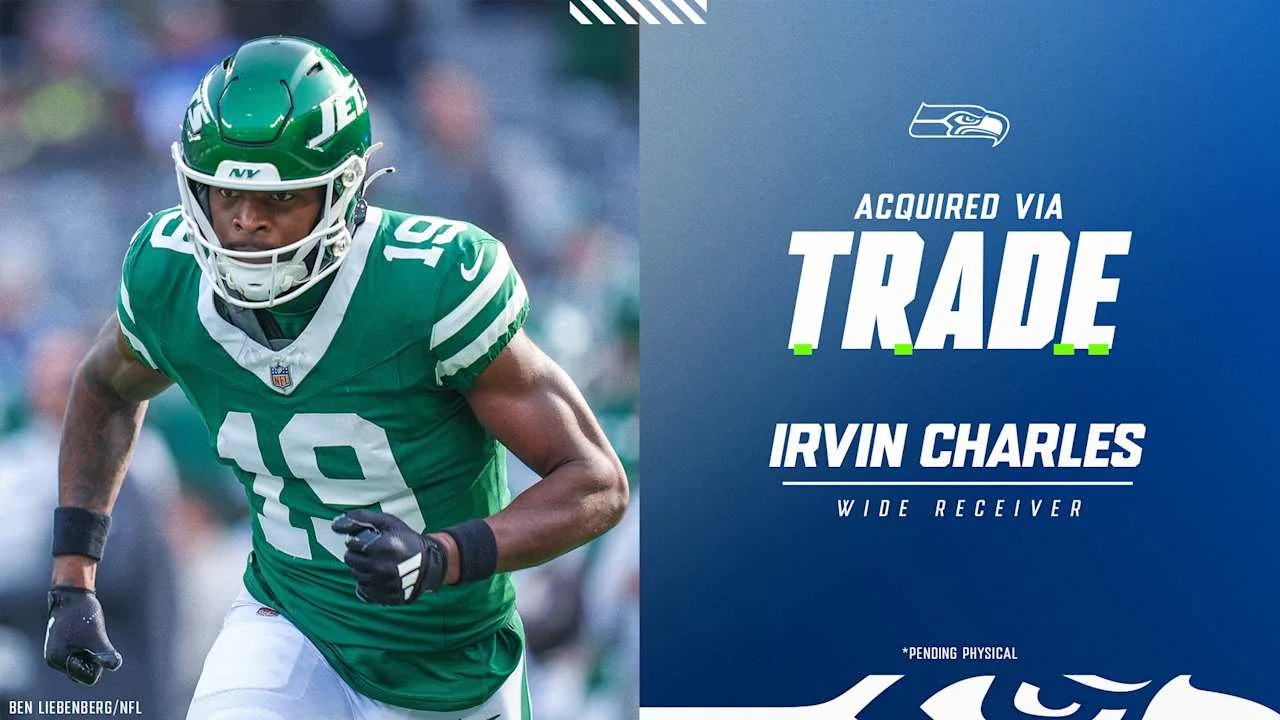 Seahawks land Irvin Charles in Jets trade to bolster WR depth