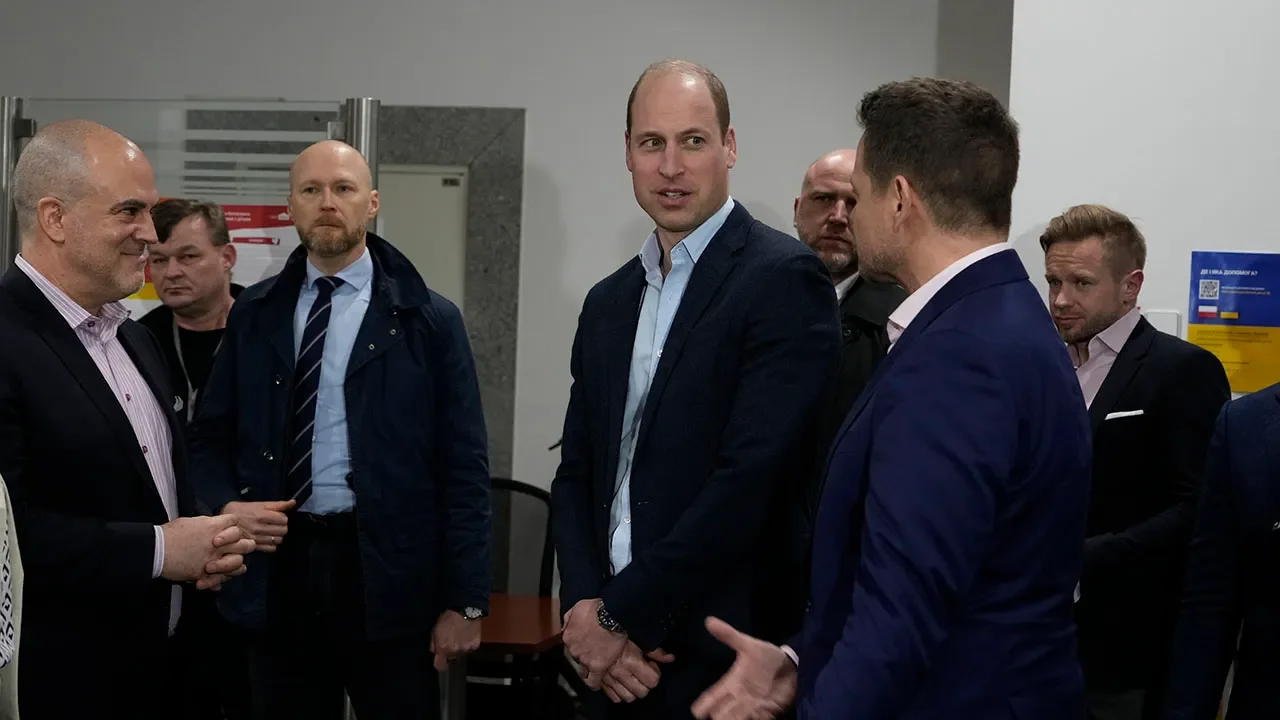 Prince William's Secret Visits to Troops Supporting Ukraine