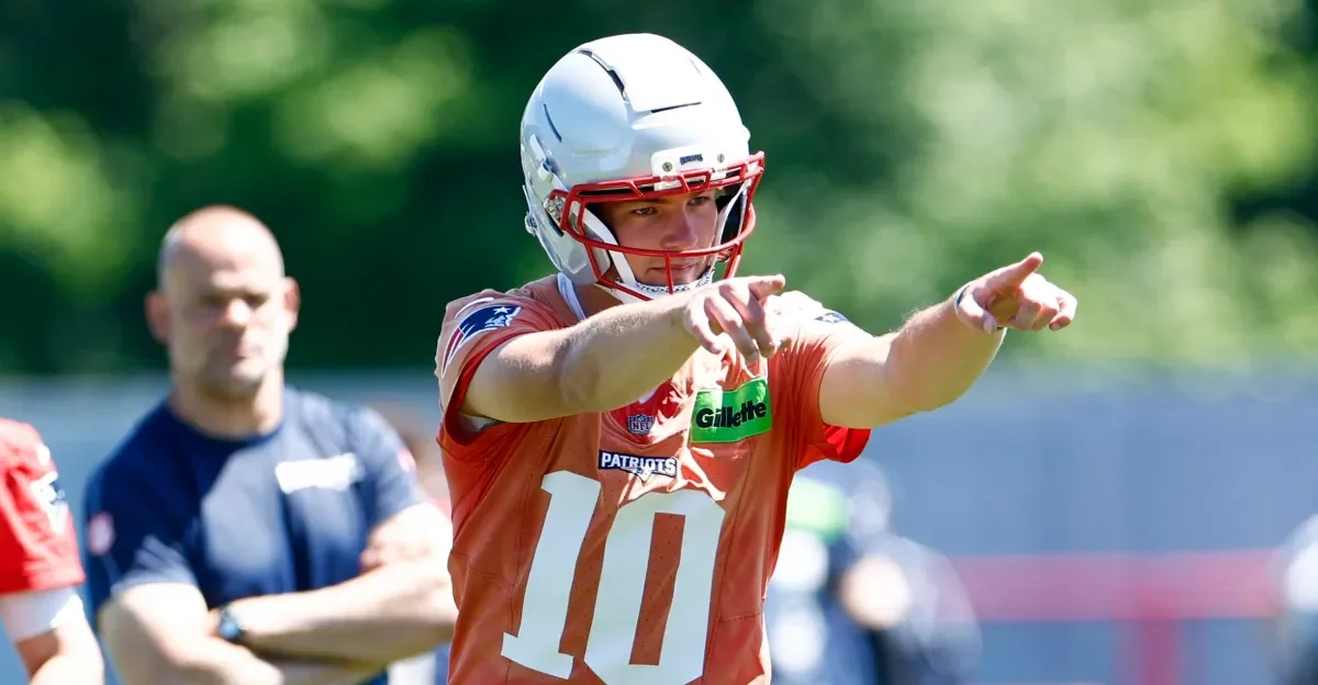 Patriots end minicamp with high-intensity finale led by Drake Maye