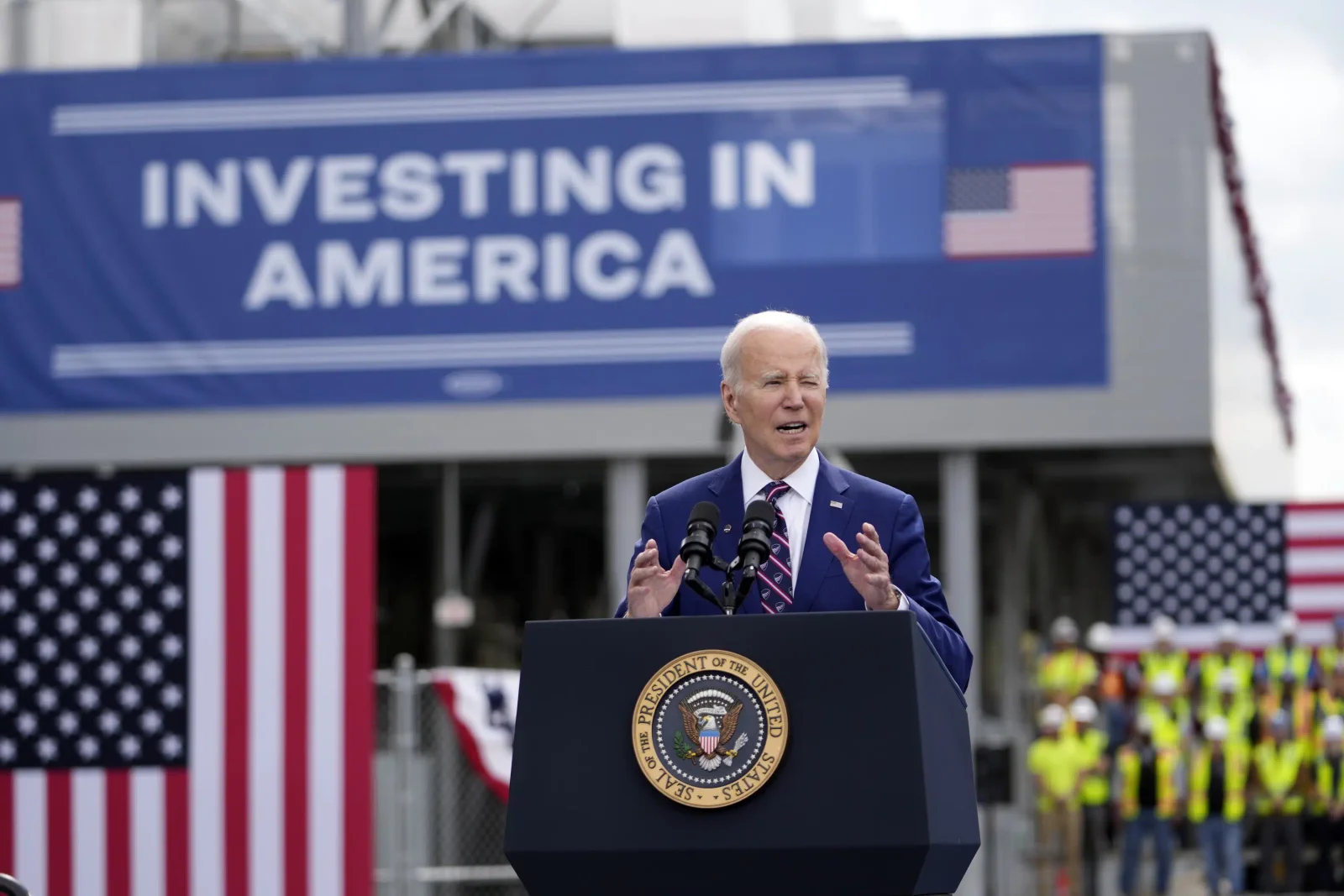 Biden warns GOP on tech economy surrender to China during NC visit.
