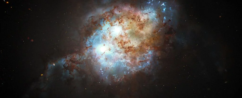Epic Collision of Two Supermassive Black Holes Spotted by Astronomers.