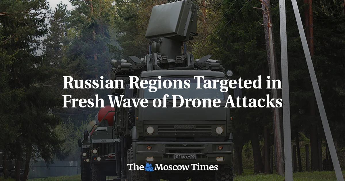 Drone Attacks Escalate in Russian Regions and Ukraine