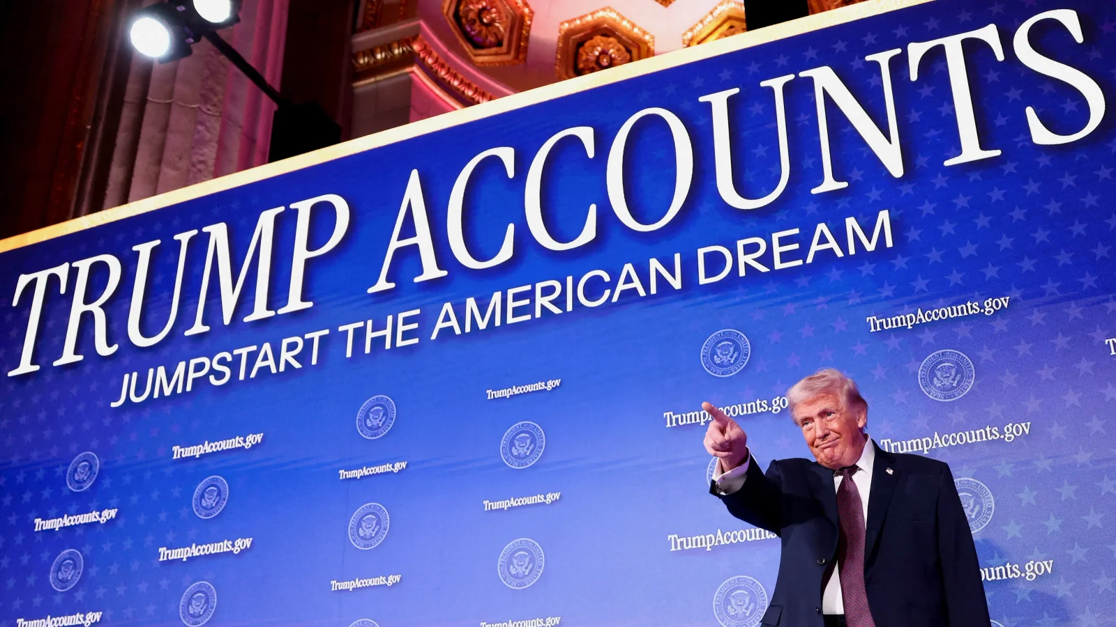 Stock gifts from billionaires could reshape Trump's kid accounts