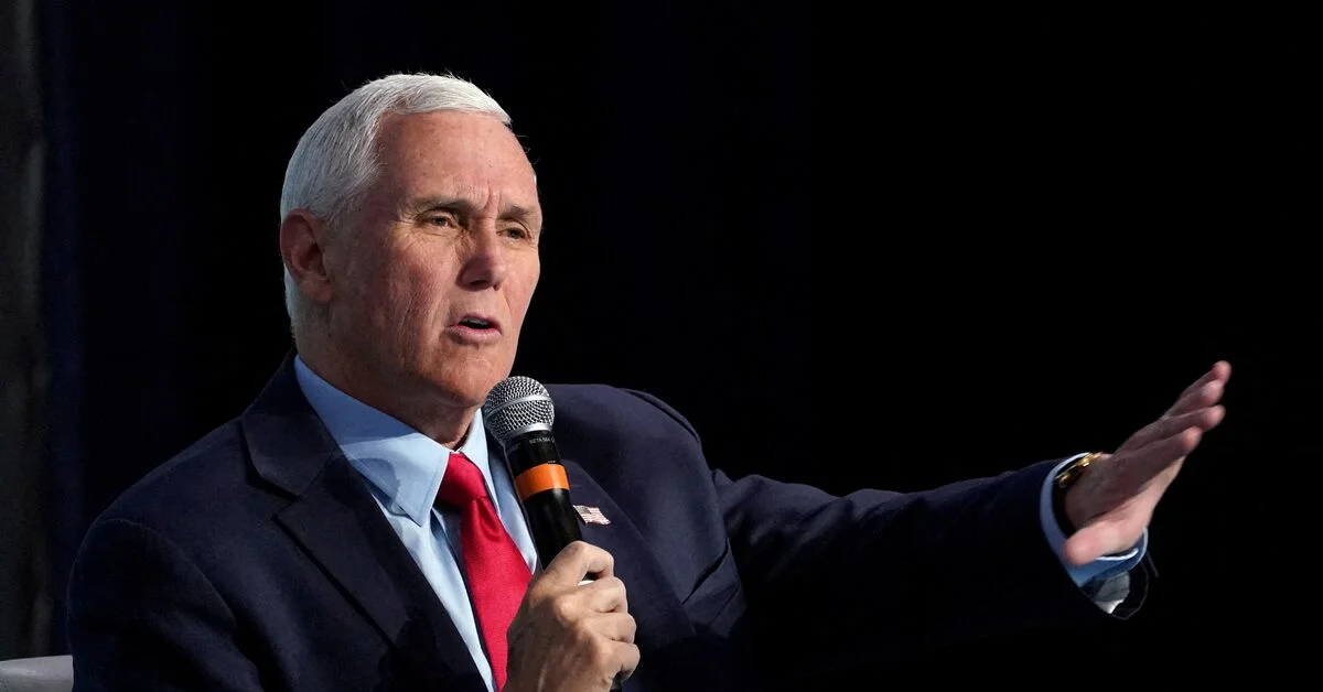 Pence enters 2024 race, challenging Trump.