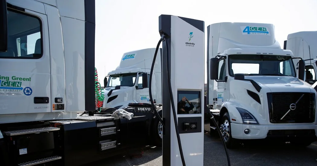 California's Electric Truck Mandate Approved by Biden Administration.