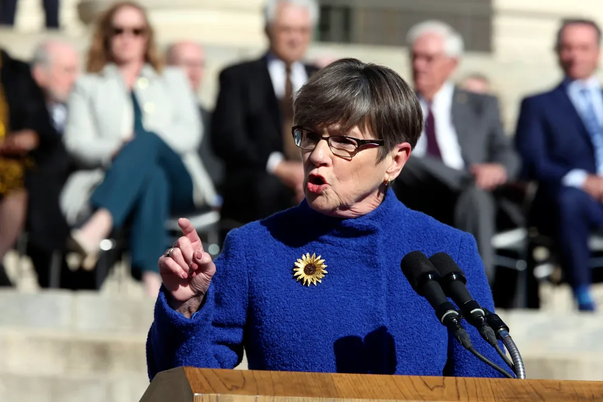 Kansas Governor Vetoes Trans Youth Care and Bathroom Bills.