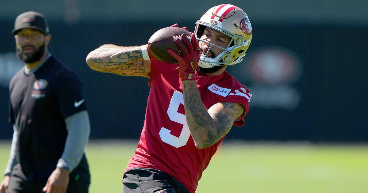 Deebo Samuel steps in as 49ers shuffle WRs after Pearsall injury