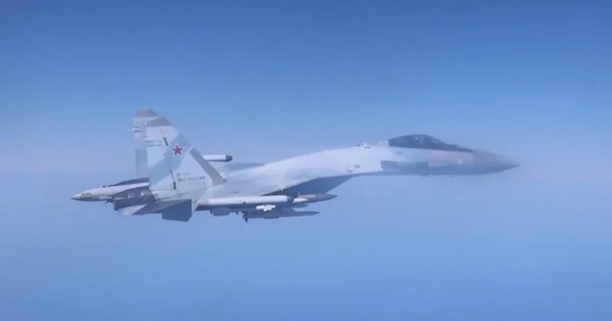Russian jets intercept UK spy plane over the Black Sea, defense ministry says