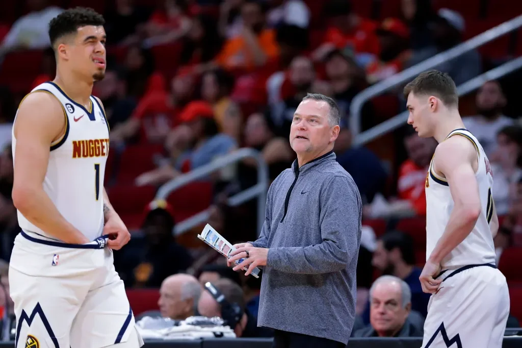 Nuggets coach warns of early playoff exit with poor performance.