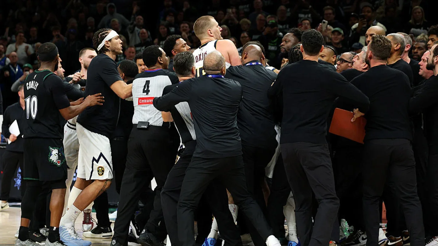 Jokic and Randle Fined After Nuggets-Wolves Scuffle; No Suspensions