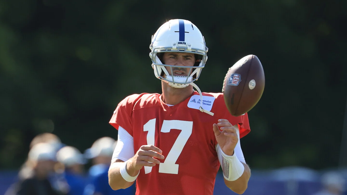 Daniel Jones Ignites Colts Camp, Steichen Says He’s ‘On Fire’