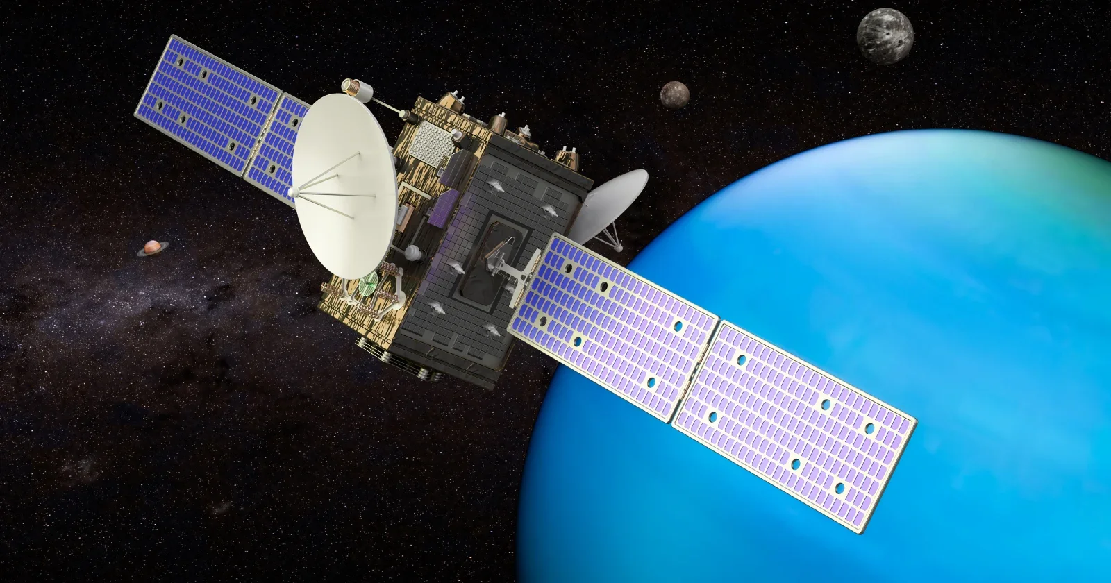 Hidden Oceans Likely Beneath Uranus’ Titania and Oberon