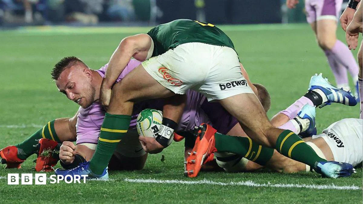 Scotland push South Africa to the limit in a 10-try Pretoria thriller