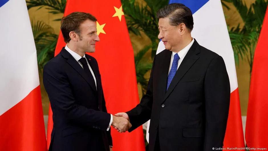 Macron and von der Leyen's China visit focuses on Ukraine and trade.