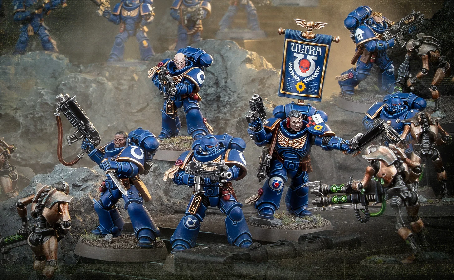 Shielded Space Marines arrive: fresh Vanguard Veterans and Intercessors kits