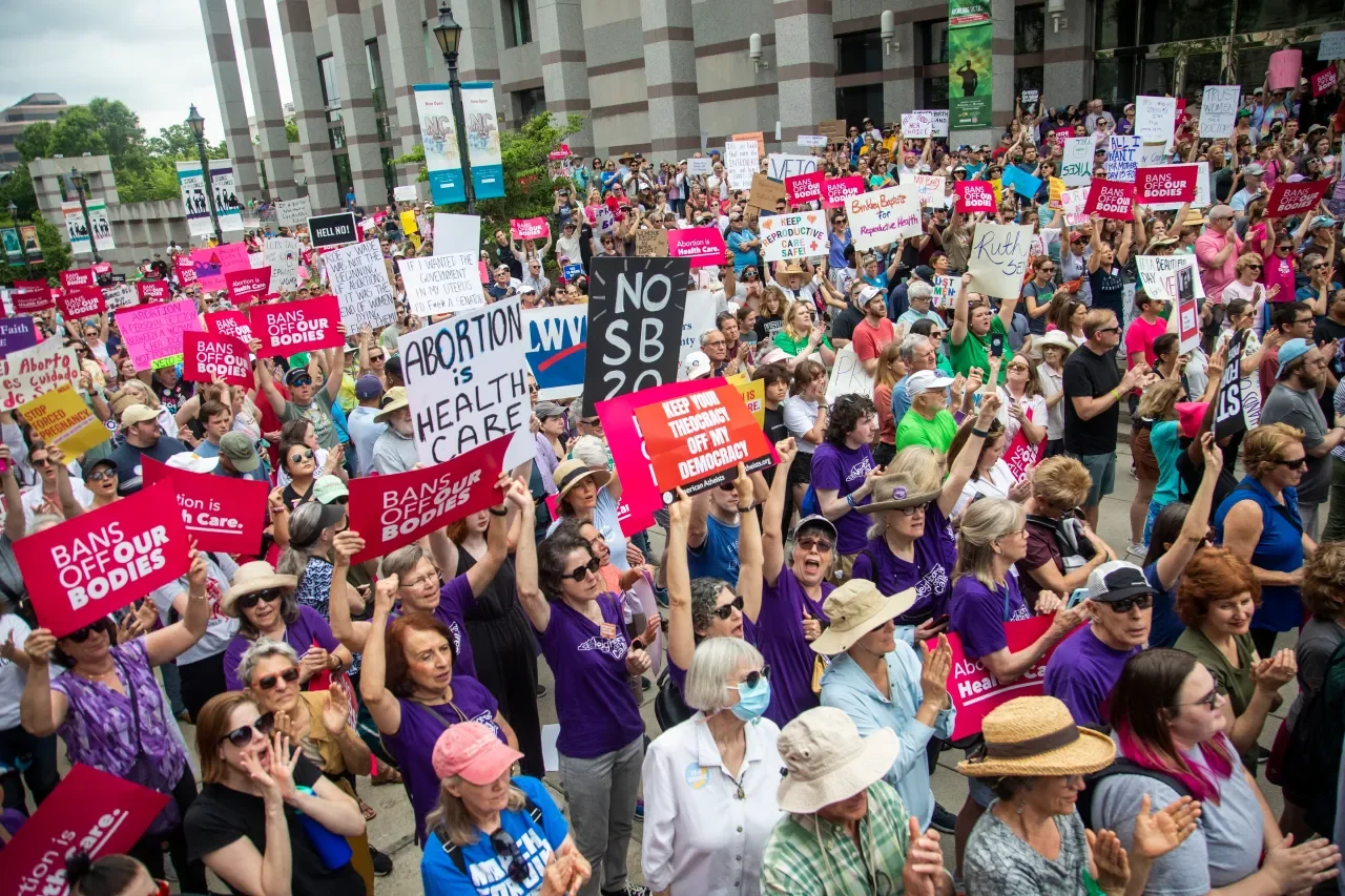 North Carolina Senate Passes Controversial Abortion Law Amid Democratic Protests.