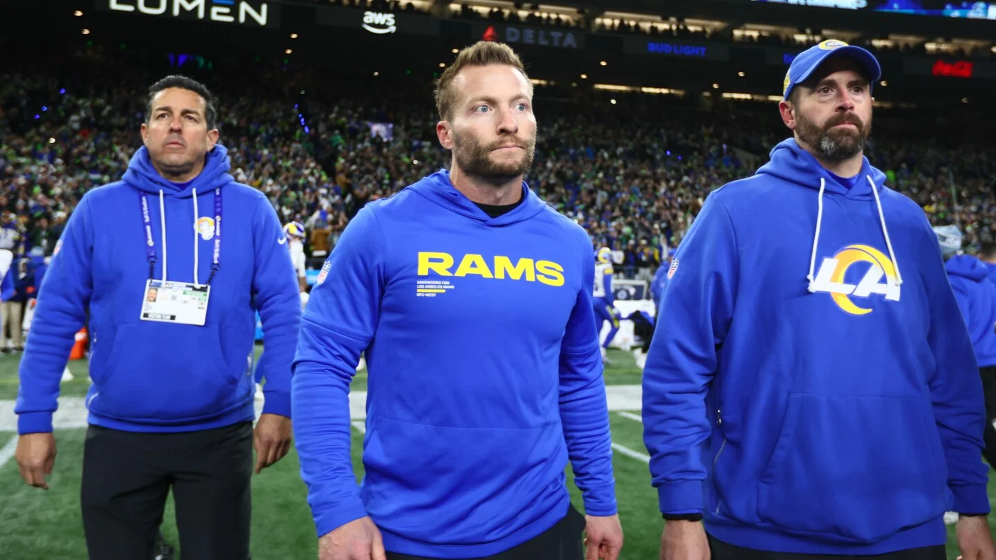 McVay: Grumpy night signals excitement, not replacement, after Ty Simpson pick