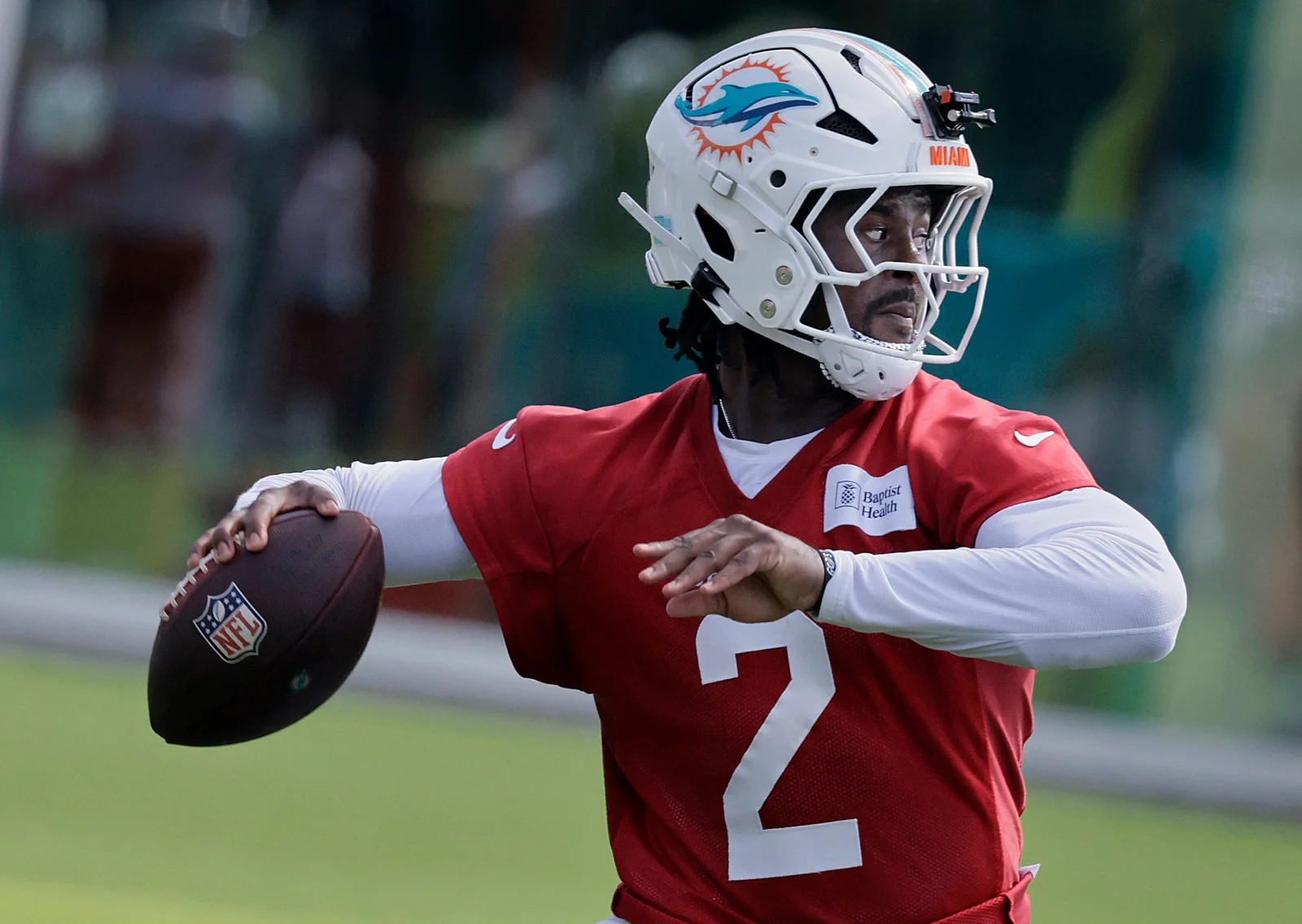 Willis rebounds in red-zone drill as Dolphins camp heats up