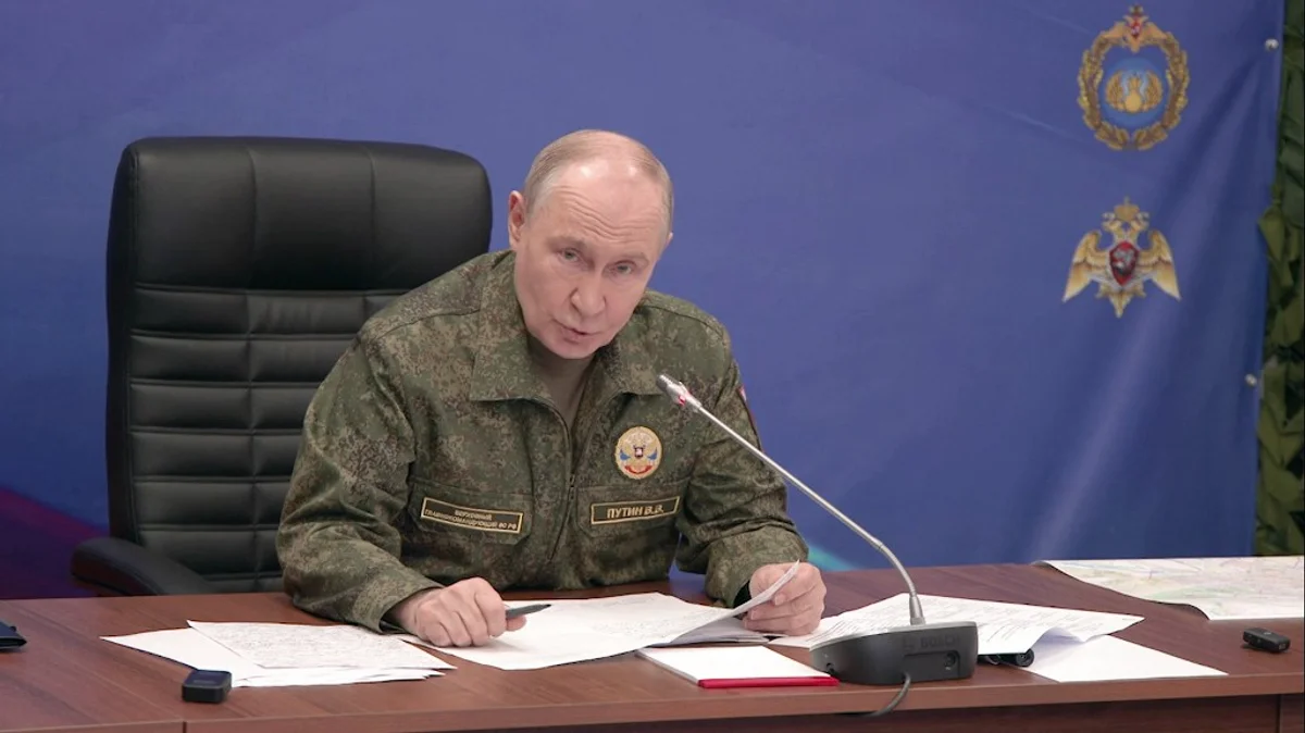Putin vows ongoing strikes, expands security zone amid Ukraine escalation