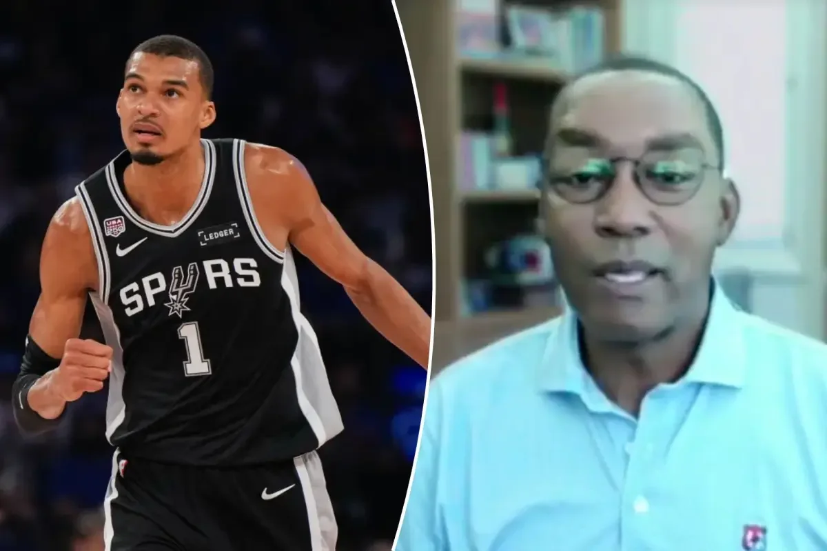 Isiah Thomas defends Wembanyama, calling Finals play 'dirtiest stuff'