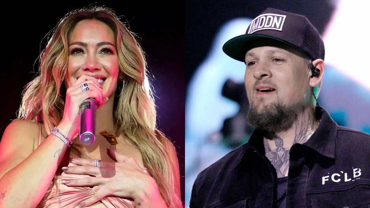 Hilary Duff Delivers Surprise The Anthem Duet With Ex Joel Madden & Good Charlotte at MSG