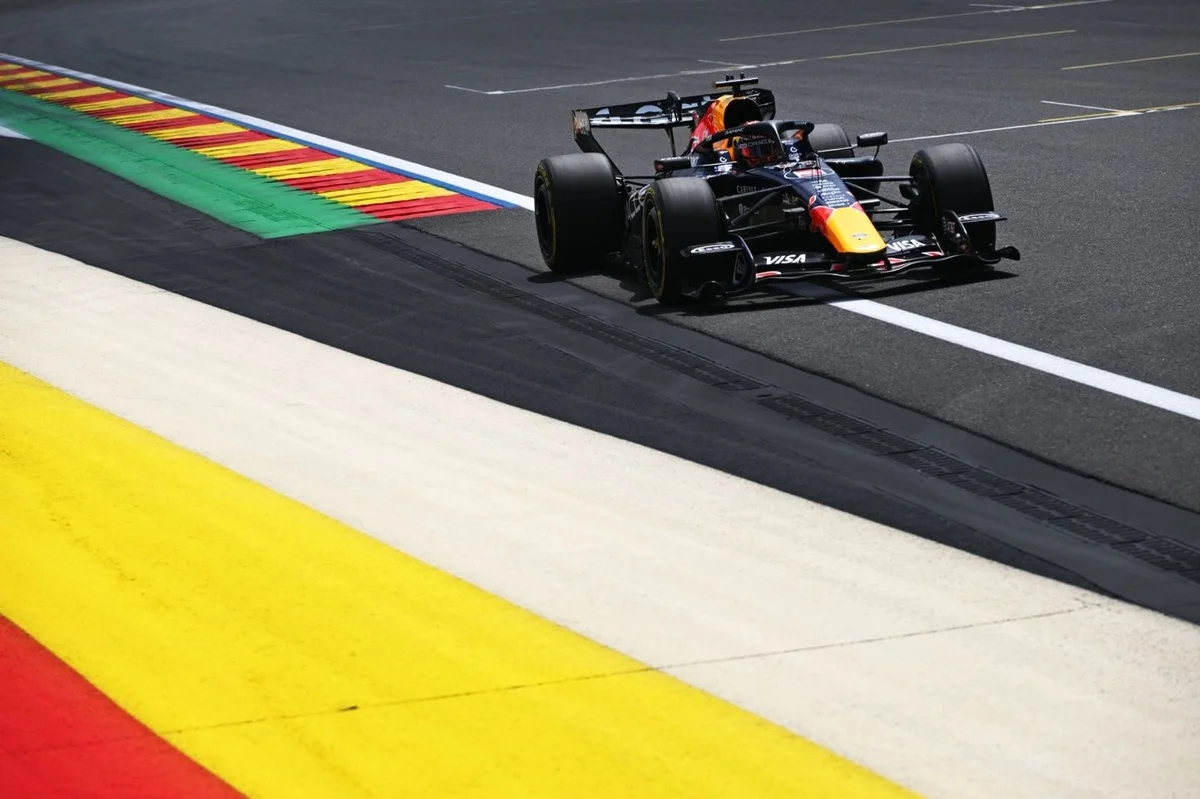 Verstappen Tops FP1 as Red Bull Start Belgian GP with Spa Pace