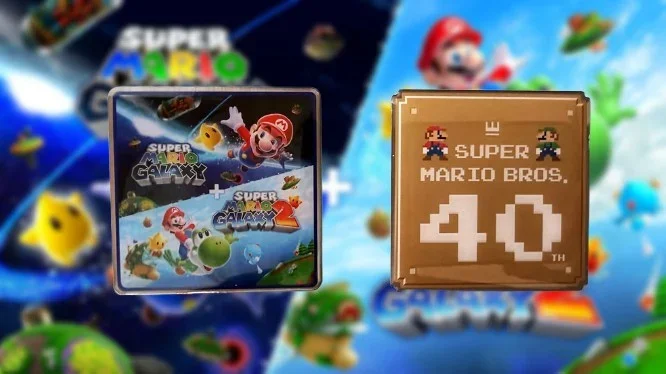 Mario Galaxy 40th Anniversary Pins Return to My Nintendo Store (NA)