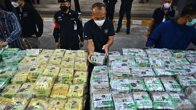 UN report warns of thriving drug cartels in Asia amid lifting of Covid restrictions.