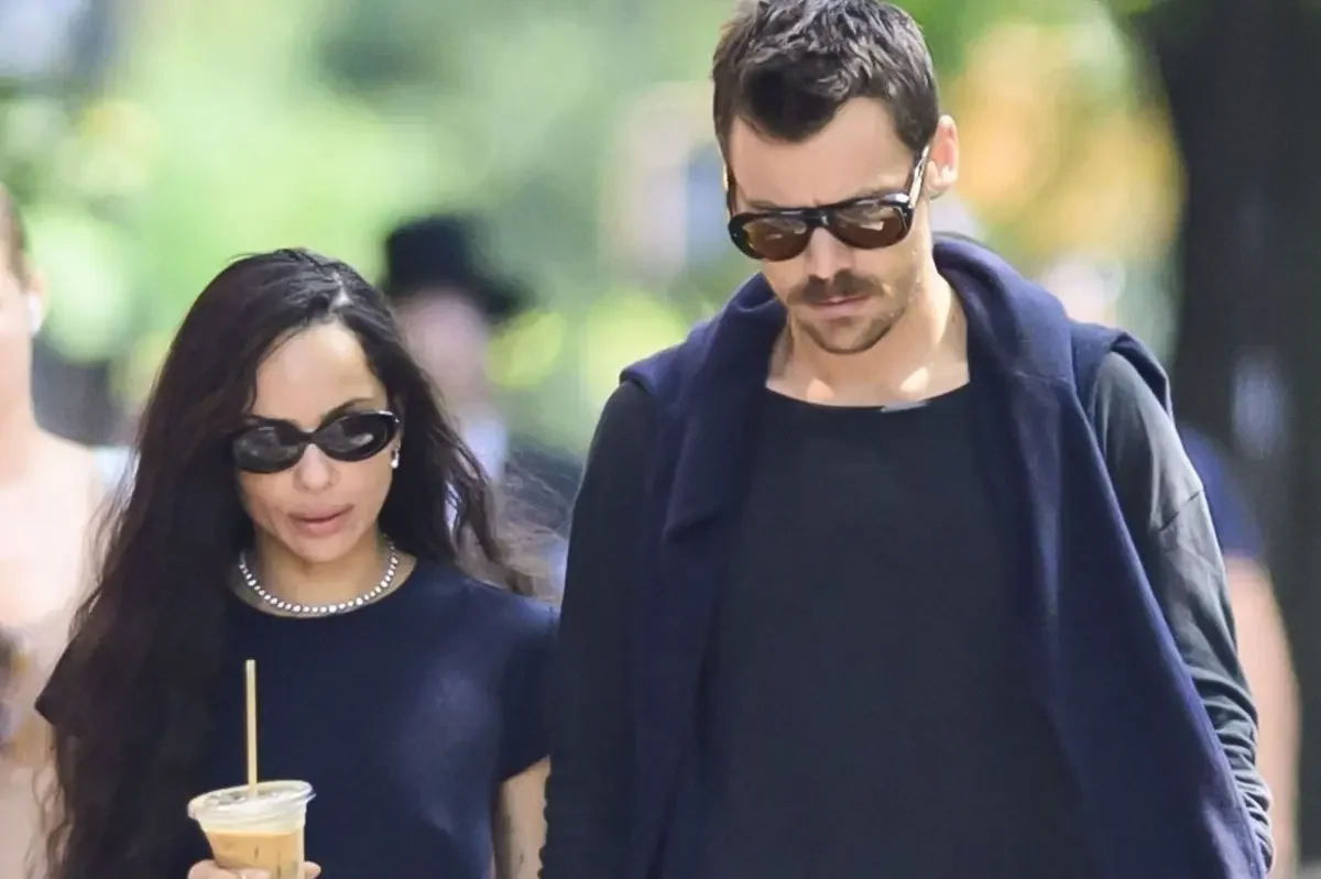 Zoë Kravitz and Harry Styles Ink Matching Tattoos Ahead of British Vogue Cover