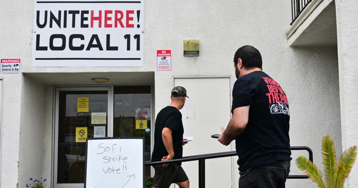 SoFi Stadium workers avert strike with tentative World Cup deal