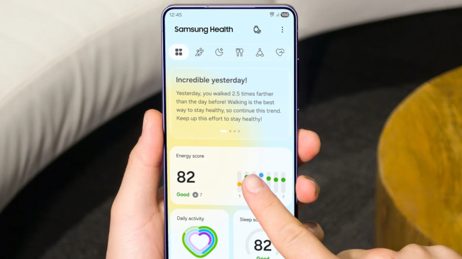 Samsung Health App Gets AI-Powered Wellness Coach Ahead of Galaxy Watch 9