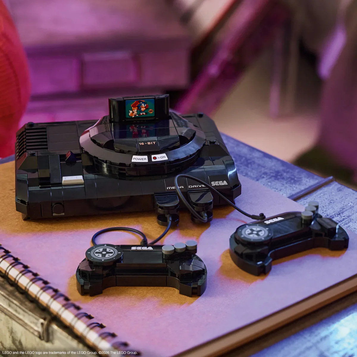 Lego reveals a 479-piece Sega Genesis/Mega Drive set for a nostalgic summer release