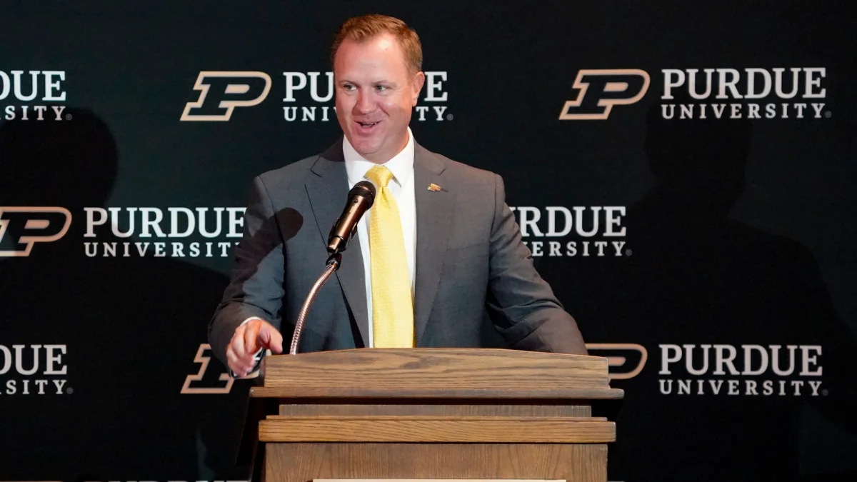 Purdue's New AD Walks Back Rivalry Jab After Backlash