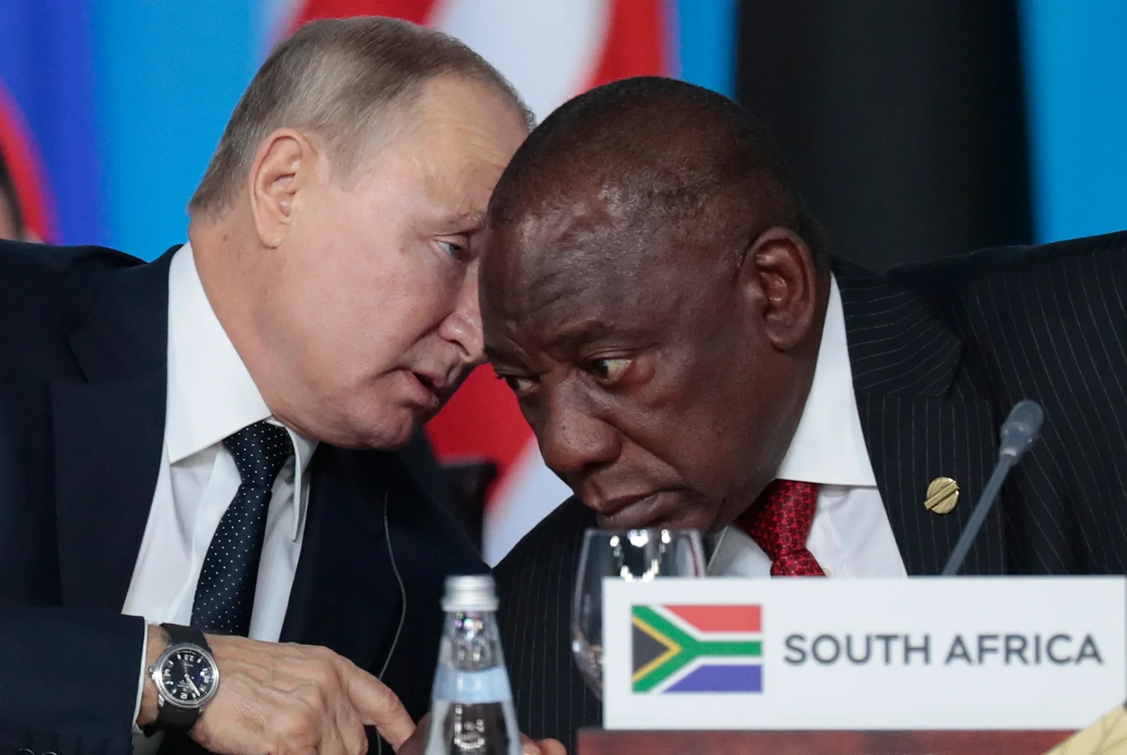 Diplomatic Tensions Rise Between U.S., Russia, and South Africa at BRICS Summit.