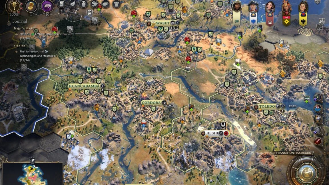 Civ 7's Test of Time patch lets you shepherd one civ through all ages