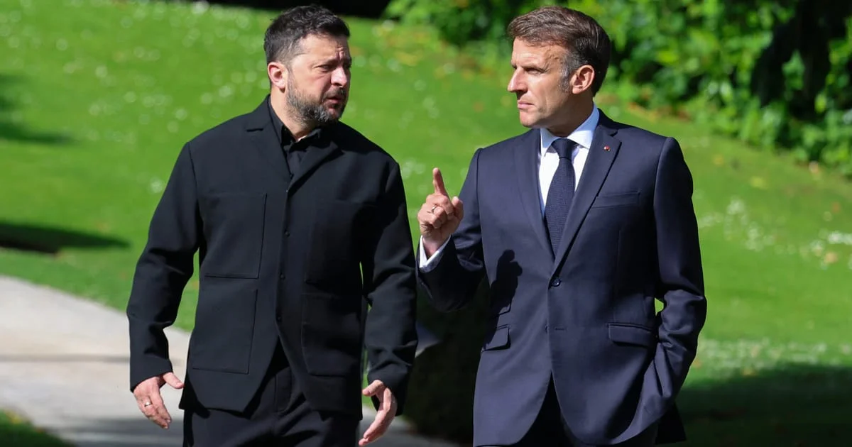 Macron, Zelenskyy Plan to Keep Trump in Ukraine Talks at G7