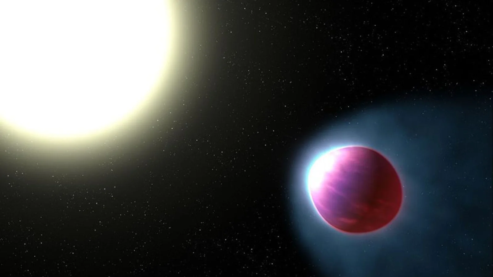 JWST finds ruby-and-sapphire rain on ultrahot exoplanet WASP-121b